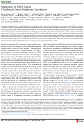 Cover page: Mutations in EMP2 Cause Childhood-Onset Nephrotic Syndrome