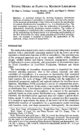 Cover page: Fitting Minima of Flows Via Maximum Likelihood