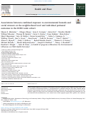 Cover page: Associations between combined exposure to environmental hazards and social stressors at the neighborhood level and individual perinatal outcomes in the ECHO-wide cohort