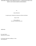 Cover page: EXPLORING OPTIMAL NOTE-TAKING PRACTICES: A COMPARATIVE STUDY OF IN-PERSON AND ONLINE LEARNING ENVIRONMENTS