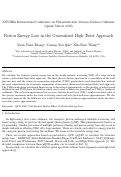 Cover page: Parton Energy Loss in the Generalized High-Twist Approach