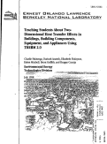 Cover page: Teaching Students About Two-Dimensional Heat Transfer Effects in Buildings, Building Components, Equipment, and Appliances Using THERM 2.0