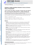 Cover page: Readiness of Wait-Listed Black Patients to Pursue Live Donor Kidney Transplant