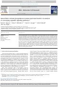 Cover page: Intracellular calcium dysregulation in autism spectrum disorder: An analysis of converging organelle signaling pathways