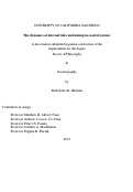 Cover page: The dynamics of internal tides and mixing in coastal systems