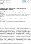 Cover page: Maximizing ozone signals among chemical, meteorological, and climatological variability