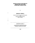 Cover page: Issues in United States-Mexican Agricultural Relations: A Binational Consultation