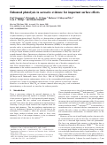 Cover page: Enhanced photolysis in aerosols: evidence for important surface effects.