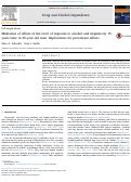 Cover page: Mediation of effects of the level of response to alcohol and impulsivity 15 years later in 36-year-old men: Implications for prevention efforts