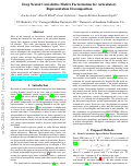 Cover page: Deep Neural Convolutive Matrix Factorization for Articulatory Representation Decomposition