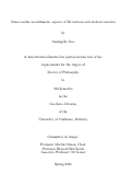 Cover page: Some results on arithmetic aspects of K3 surfaces and abelian varieties