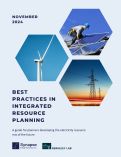 Cover page: Best Practices in Integrated Resource Planning: A guide for planners developing the electricity resource mix of the future