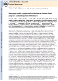 Cover page: Neuropsychiatric symptoms in Alzheimer's disease: past progress and anticipation of the future.