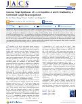 Cover page: Concise Total Syntheses of (-)-Crinipellins A and B Enabled by a Controlled Cargill Rearrangement.