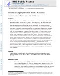 Cover page: Cornelia de Lange syndrome in diverse populations.