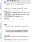 Cover page: Differential Emergence and Stability of Sensory and Temporal Representations in Context-Specific Hippocampal Sequences