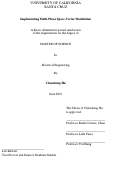 Cover page: Implementing Multi-Phase Space-Vector Modulation