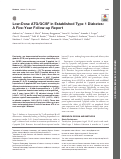 Cover page: Low-Dose ATG/GCSF in Established Type 1 Diabetes: A Five-Year Follow-up Report.