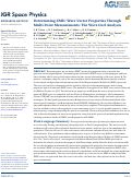 Cover page: Determining EMIC Wave Vector Properties Through Multi‐Point Measurements: The Wave Curl Analysis