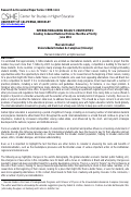 Cover page: INTERNATIONALIZING BRAZIL’S UNIVERSITIES: Creating Coherent National Policies Must Be a Priority