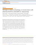 Cover page: Felodipine induces autophagy in mouse brains with pharmacokinetics amenable to repurposing