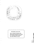 Cover page: Design, Construction, and Operation of a Differential Micromanometer Part II. Theory and Operational Characteristics