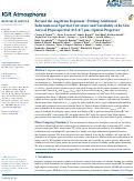 Cover page: Beyond the Ångström Exponent: Probing Additional Information in Spectral Curvature and Variability of In Situ Aerosol Hyperspectral (0.3-0.7&nbsp;μm) Optical Properties.