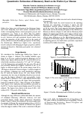 Cover page: Quantitative Estimation of Illusionary Band on the Muller-Lyer Illusion