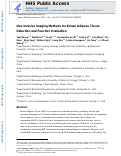 Cover page: Non-invasive Imaging Methods for Brown Adipose Tissue Detection and Function Evaluation.