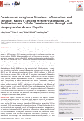 Cover page: Pseudomonas aeruginosa Stimulates Inflammation and Enhances Kaposi’s Sarcoma Herpesvirus-Induced Cell Proliferation and Cellular Transformation through both Lipopolysaccharide and Flagellin