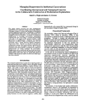 Cover page: Managing Disagreement in Intellectual Conversations: Coordinating Interpersonal and Conceptual Concerns in the Collaborative Construction of Mathematical Explanations