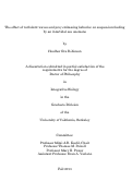 Cover page: The effect of turbulent waves and prey swimming behavior on suspension feeding by an intertidal sea anemone