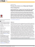 Cover page: Primary Succession on a Hawaiian Dryland Chronosequence