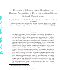 Cover page: Detection of sclerotic spine metastases via random aggregation of deep convolutional neural network classifications