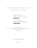 Cover page: Budget of Sediment and Prediction of the Future State of the Coast