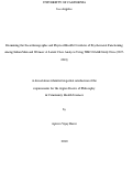 Cover page: Examining the Sociodemographic and Physical Health Correlates of Psychosocial Functioning among Indian Men and Women: A Latent Class Analysis Using WHO SAGE Study Data (2007-2010)