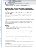 Cover page: Gestational dating using last menstrual period and bimanual exam for medication abortion in pharmacies and health centers in Nepal.