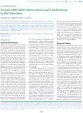 Cover page: Virtual CROI 2020: Tuberculosis and Coinfections In HIV Infection.