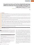 Cover page: Nonsphericity Index and Size Ratio Identify Morphologic Differences between Growing and Stable Aneurysms in a Longitudinal Study of 93 Cases