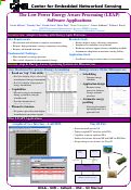 Cover page: The Low Power Energy Aware Processing (LEAP) Software Applications