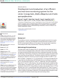 Cover page: Development and evaluation of an efficient and real-time monitoring system for the vector mosquitoes, Aedes albopictus and Culex quinquefasciatus