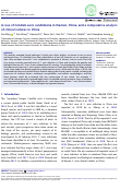 Cover page: A case of Candida auris candidemia in Xiamen, China, and a comparative analysis of clinical isolates in China