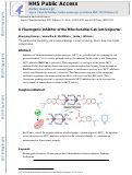 Cover page: A Fluorogenic Inhibitor of the Mitochondrial Calcium Uniporter.