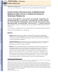 Cover page: A phase I study of the first-in-class antimitochondrial metabolism agent, CPI-613, in patients with advanced hematologic malignancies.