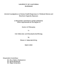 Cover page: Clinical Investigations on Human Health Responses to Thirdhand Smoke and Electronic Cigarette Exposure