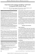 Cover page: Improved anal Cytology Sampling