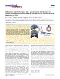 Cover page: Differential Electrochemical Mass Spectrometer Cell Design for Online Quantification of Products Produced during Electrochemical Reduction of CO2