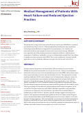 Cover page: Medical Management of Patients With Heart Failure and Reduced Ejection Fraction