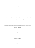 Cover page: Assessing the Relationship between Grit, Efficacy, Mindset &amp; Motivation (GEMM) and Academic Probation among Community College Students