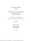 Cover page: Physiological Chemistry of Pseudopterosin Biosynthesis in Symbiotic  Dinoflagellates from the Soft Coral Pseudopterogorgia elisabethae